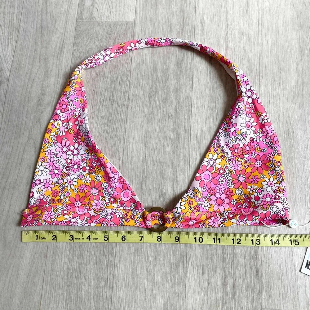 Frankies Bikinis x Naomi Osaka Eden Halter Bikini Top Size XXL NEW NWT